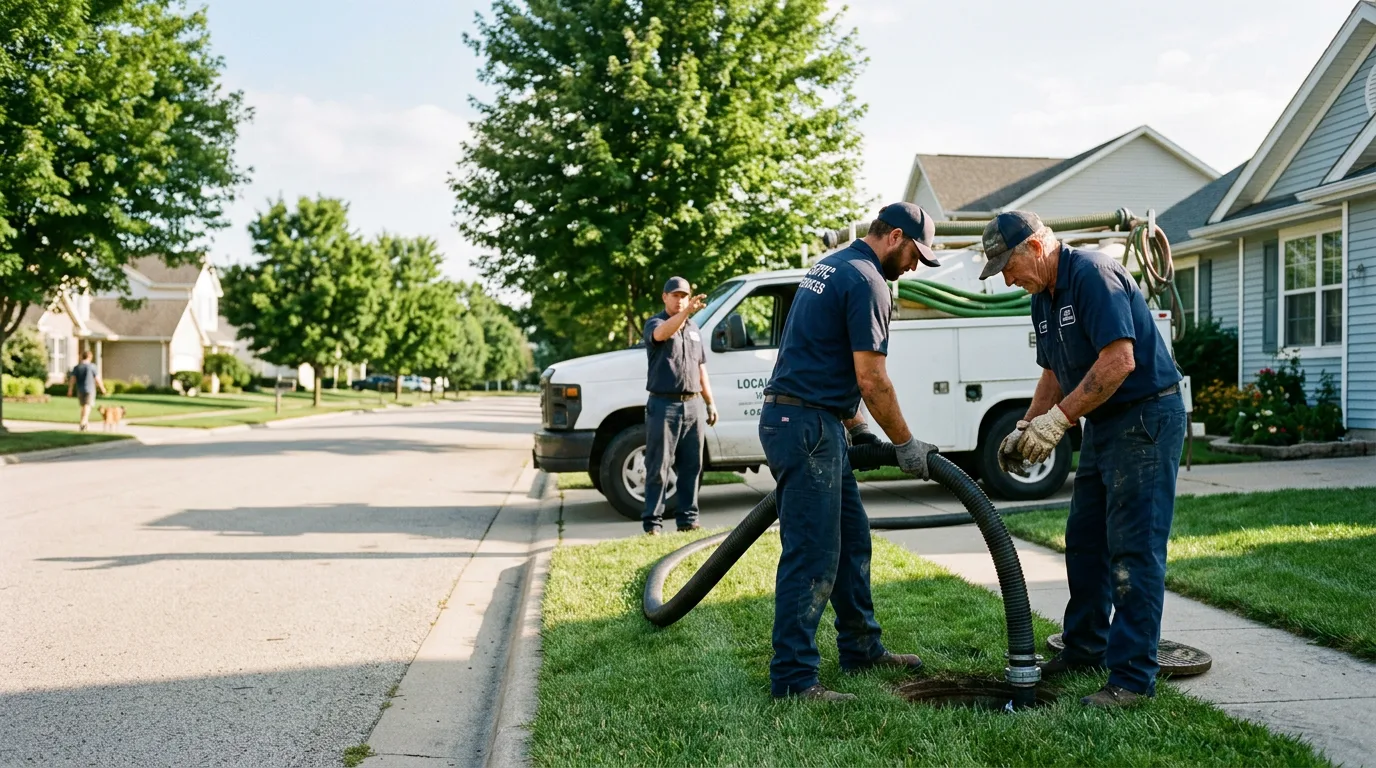 Septic Tank Cleaning in Charter Oak, IA
